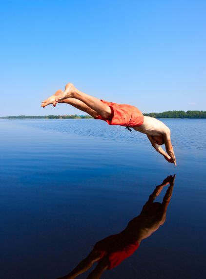 Szok termiczny. Zachowaj rozsądek nad wodą!