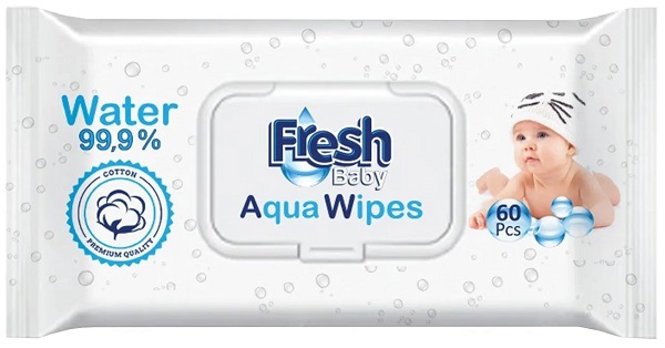 Aqua Wipes Fresh Baby